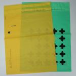 Secure Sustainable Shipping With Compostable Mailing Bag In Green And Golden for sale