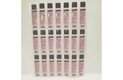 China Package Printed Self Adhesive Labels Custom Cosmetic Sticker Thermal Paper In Roll supplier