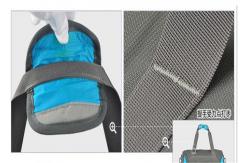 China Waterproof Fabric Personalised Gym Duffle Bag With Shoe Compartment supplier