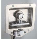 Recessed Folding T Handle Tool Box Locks Chrome Surface Cabinet Panel Lock for sale