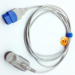 Compatible Bionet Monitor SPO2 Sensor Adult Finger Clip 3M Length Reusable for sale