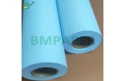China 20lb Engineering Double Side Blue Plotter Paper Rolls 610mm X 100m supplier