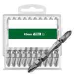 Double ended screw bits S2 65mm 110mm cross screwdriver bit of ph2  slotted screwdriver bits for sale