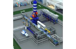 China Fully Automatic Fence Panel Production Line Artificial Stone Making Machine supplier