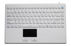 China 5VDC Silicone 87 Keys Waterproof Medical Keyboard 100mA With Integrated Touchpad supplier