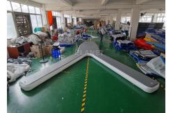 China Y Shape Inflatable Pontoon Boat Dock Floating Water 6mL Grey supplier