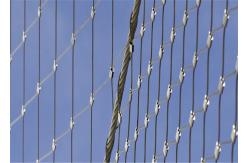 China Durable Architectural Stainless Steel Wire Mesh Knotted / Ferruled Shape supplier