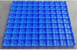 China Mesh Floor Plastic Export Pallets Connecting Easy Cleaning High Loading Capacity supplier