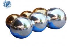China Airtight Double Layer Disco 8m Inflatable Chrome Ball supplier