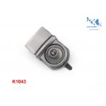 Polished 25.6mm Bag Twist Lock With Hanging Plating Metal Push Bag Lock for sale