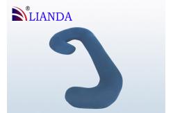 China U Shape Maternity Body Pillow , Memory Foam Pregnancy Pillow Polyester / Cotton Fabric supplier