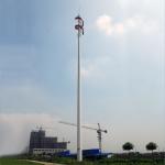 Conical 100M 10kV Mobile Cell Tower for Telecom for sale