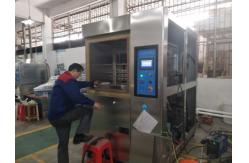 China Two Boxes High Low Temperature Air Thermal Shock Chamber , Thermal Shock Equipment supplier