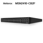 Max Speed 25g Mellanox MSN2410-CB2f Switch with 48 SFP28 and 8 Qsfp28 Ports X86 2 Power Supplies 43.6*433.2*590.6 mm for sale