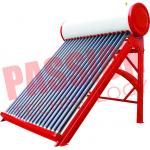 Portable Non Pressurized Solar Water Heater Non Pressurized Vacuum Tube 200L for sale