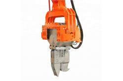 China PC220 Excavator Vibratory Pile Hammer Silent Work Hydraulic Pile Driver supplier