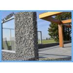 50x50mm Welded Mesh Gabion Mattress / Welded Gabion Stone Cage Box for sale
