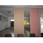 Mobile Wall Hotel Sound Proof Partitions Panel Thickness 65mm Laminated Board for sale