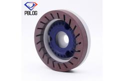 China Sharp Long Life Resin Edging Wheel For Beveled Glass Marble Tiles supplier