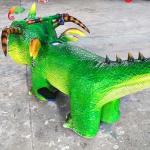 Customization Amusement Park Dinosaur Playground Equipment Interactive Electric Car for sale