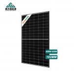 420 Watts 182*91mm Efficient Solar Panels With 3 Bypass Diodes 30/35mm Frame for sale