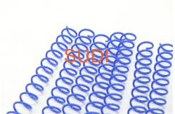 China Customized 6mm-50mm 4:1 Pitch Spiral Plastic Coil For Book Binding supplier