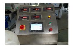 China Barrel  Bottle Packaging Line Automatic Paint Filling Machine Fast Filling Speed supplier
