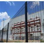 China 358 Powder coated and galvanized High security prison mesh fencing anti climb fence panel manufacturer