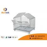 Durable Zinc Plated Wire Mesh Storage Containers With Lid Security Mesh Box for sale