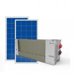 Off Grid Solar Power System Kits With Panel Completed Set With Lithium Battery Pack for sale
