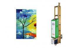 China Silent Vertical 3d Wall Printing Machine supplier