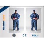 Medical Surgical Disposable Protective Coveralls PP Non Woven Workwear Uniform for sale