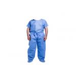 Lightweight Medical Scrub Sets Breathable Anti Static Water Resistant  S XXXL Size for sale
