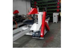 China Computer automatic Twin Blades Circular Saw /Wood Sliading Table Circular Sawmill Machine supplier