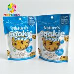 Reusable Stand Up Bags Customized Printing Tear Notches For Cookie