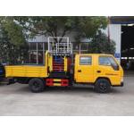 6m Lifting Height Truck Mounted Scissor Lift 450Kg Loading Capacity for sale