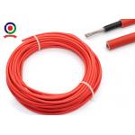 Tuv 50 Meters 4mm2 12awg Photovoltaic Wire Solar Wire Red Or Black Pv Cable for sale