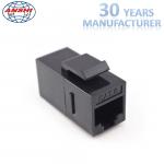 Cat6 UTP RJ45 Keystone Jack , 8P8C Female Jack Inline Coupler Connector Adapter for sale