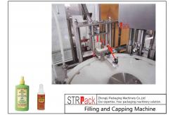 China High Accuracy Monoblock Liquid Filling Machine For Mosquito Repellent Spray supplier