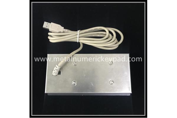 Vandal Resistant Stainless Steel Keypad 21 Key 3x7 Matrix Metal Numeric Keypad