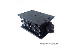 China 140mm×220mm Height Adjustable Z Axis Table Black Anodized supplier