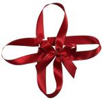 ISO9001 Elastic Gift Bows Customized Ribbon Bow With Elastic Loop for sale