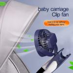 HEBRONFAN Rechargeable Clip Fan Push Button 2.5 Hours Charging for sale