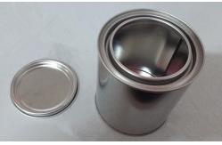China 1 Gallon Metal Empty Clear Paint Pail Bucket With Lid supplier