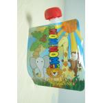 Custom Material Baby Food Aluminum Foil Spout Pouch Packaging With Full Printing for sale