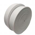 Wholesale Durable Underpants Polyester Elastic Webbing Thick Flat Woven White for sale