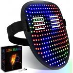 Gesture Control LED Face Mask With 50 Pattern Display Face Transforming for sale