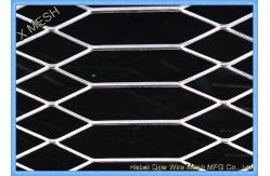 China Sphc Plate Gothic Expanded Metal Wire Mesh Fencing / Expanded Mesh Screen supplier