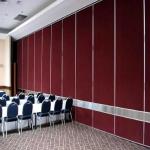 Folding Sliding Operable Partition Walls for Banquet Hall / Sound Absorbing Room Dividers for sale