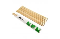 China Eco Friendly Disposable Bamboo Chopsticks In Half Or Full Paper Warpper supplier